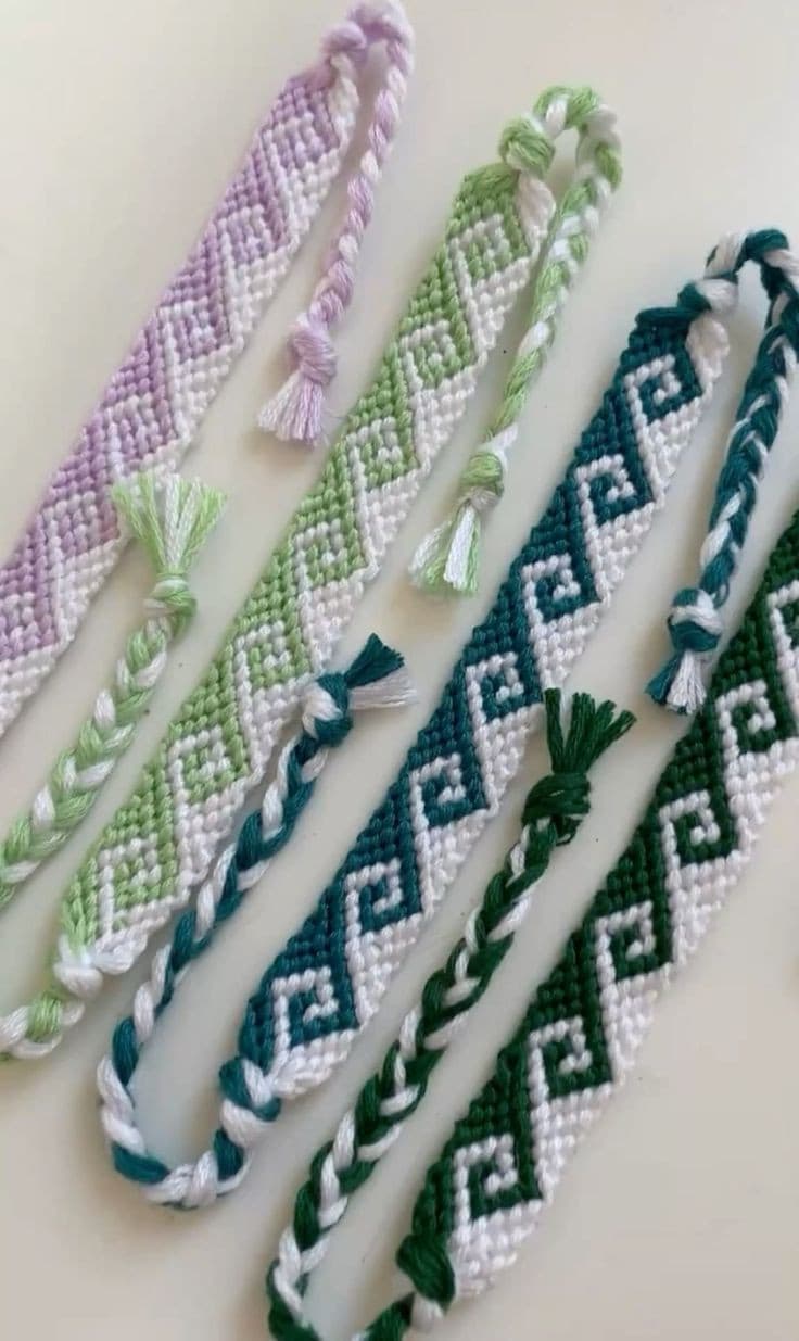 Greek wave bracelet